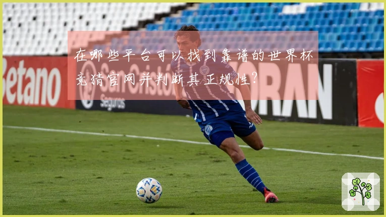 在哪些平台可以找到靠谱的世界杯竞猜官网并判断其正规性？