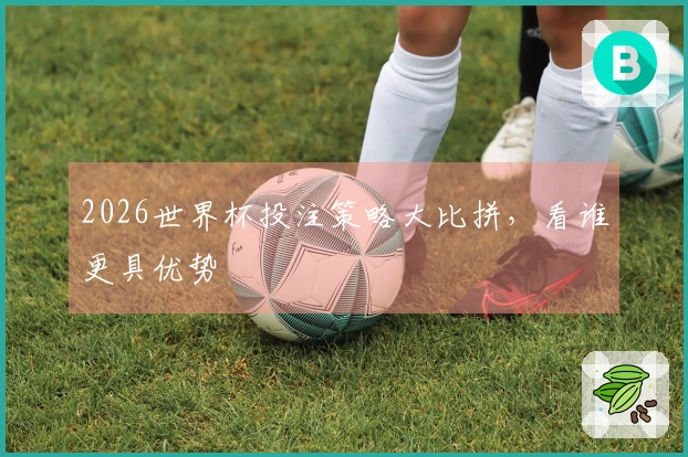 2026世界杯投注策略大比拼，看谁更具优势