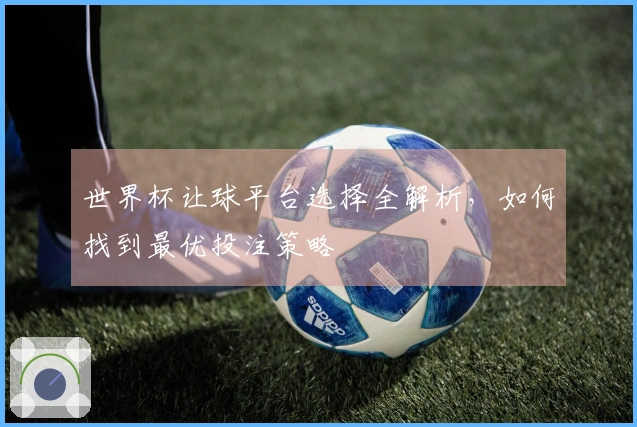 世界杯让球平台选择全解析，如何找到最优投注策略