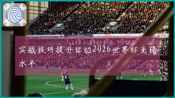 实战技巧提升你的2026世界杯竞猜水平
